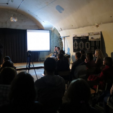 ASK director Krzysztof Koszewski lecture in Brzesc, Belarus