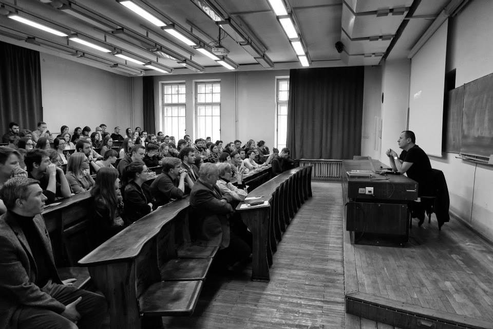 Lecture by Branko Koralevic